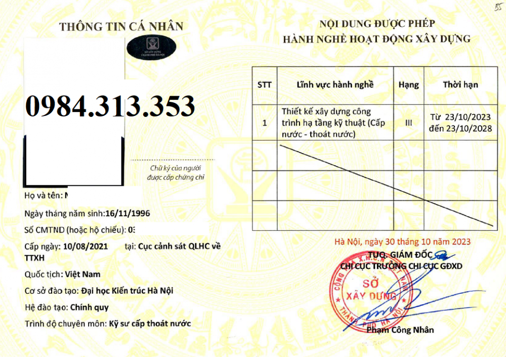 Chứng Chỉ Hành Nghề Thiết Kế Xây Dựng Hạng I, II, III – Điều Kiện & Hướng Dẫn 2025