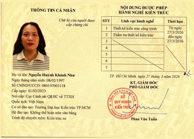 Chứng Chỉ Hành Nghề Kiến Trúc Sư 2026: Điều Kiện, Hồ Sơ & Thủ Tục Mới Nhất